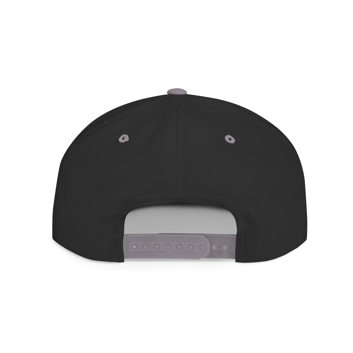 Sparkling Lion Champagne Flat Bill Snapback Hat - Stacked TBOM